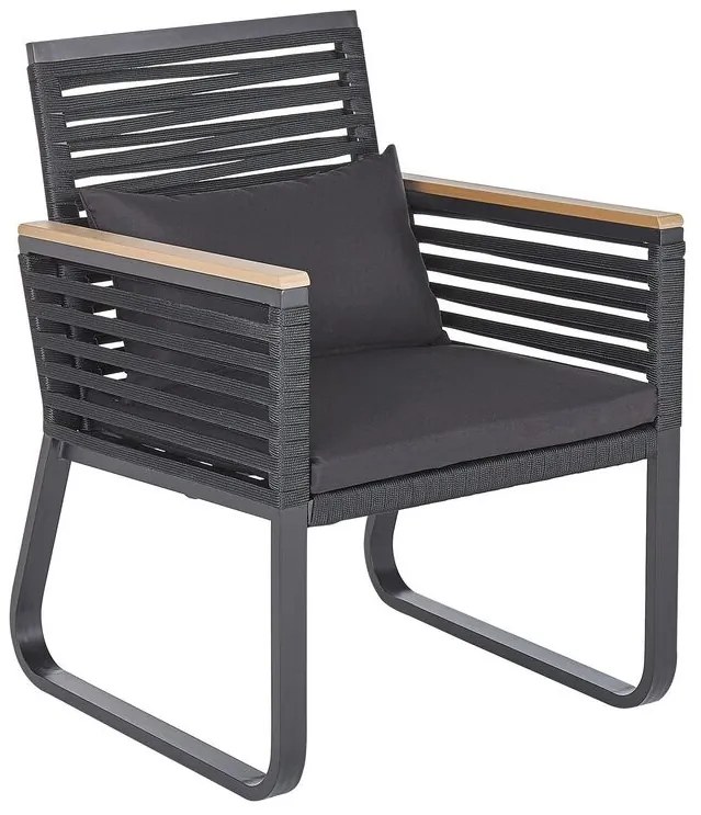 Set mobilier de grădină Carisa (negru). 1035691