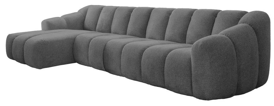 Colțar gri (cu colț pe partea stângă/cu șezlong) Shell – Miuform