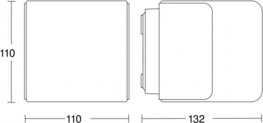 Steinel 055516 - LED Lampă exterior cu senzor L 835 LED/9,5W/230V IP44
