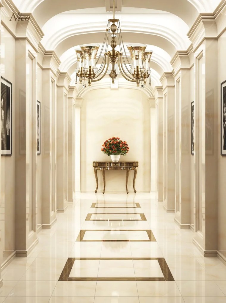 Candelabru 10 brate realizat manual Nico