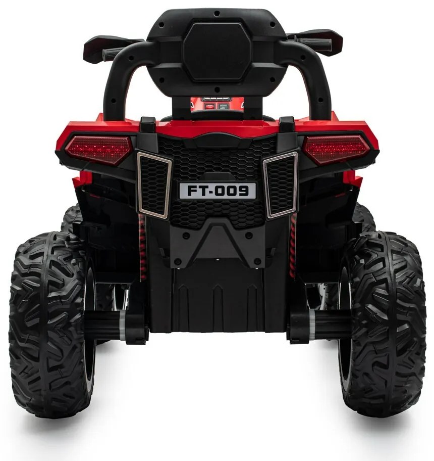 Quad electric Baby Mix Rave 4 x 4, roșu