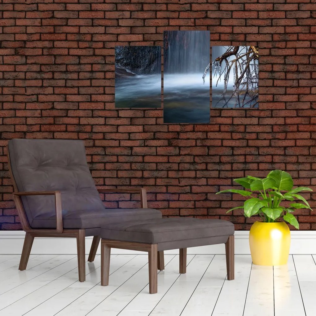 Tablou - Laguna de iarnă (90x60 cm)