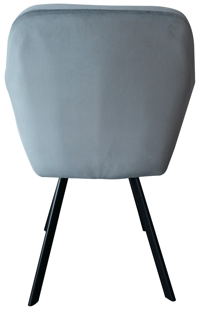 Scaun de sufragerie Zevas (gri + negru). 1064637