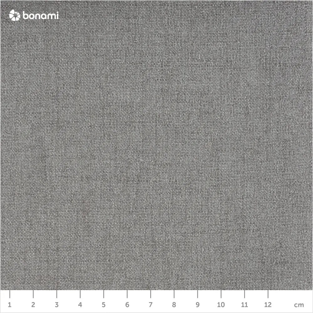 Pat gri deschis tapițat fără somieră 120x200 cm Mattis – Meise Möbel