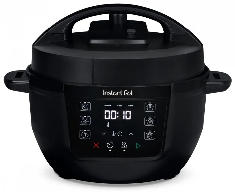 Multicooker Instant Pot Classic Mini 140800001, 800W, 3.8 l, 7 programe, Afisaj LCD, Otel inoxidabil, Negru