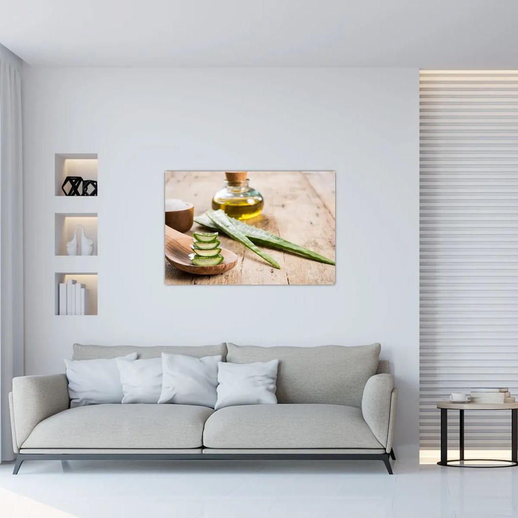 Tablou - Aloe vera (90x60 cm)