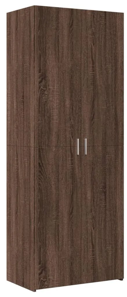 3281433 vidaXL Dulap înalt, stejar maro, 70x42,5x185 cm, lemn prelucrat