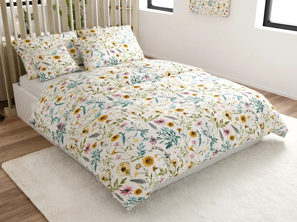 Lenjerie de pat din bumbac MEADOW CHARM colorat Dimensiune lenjerie de pat: 70 x 90 cm | 140 x 220 cm