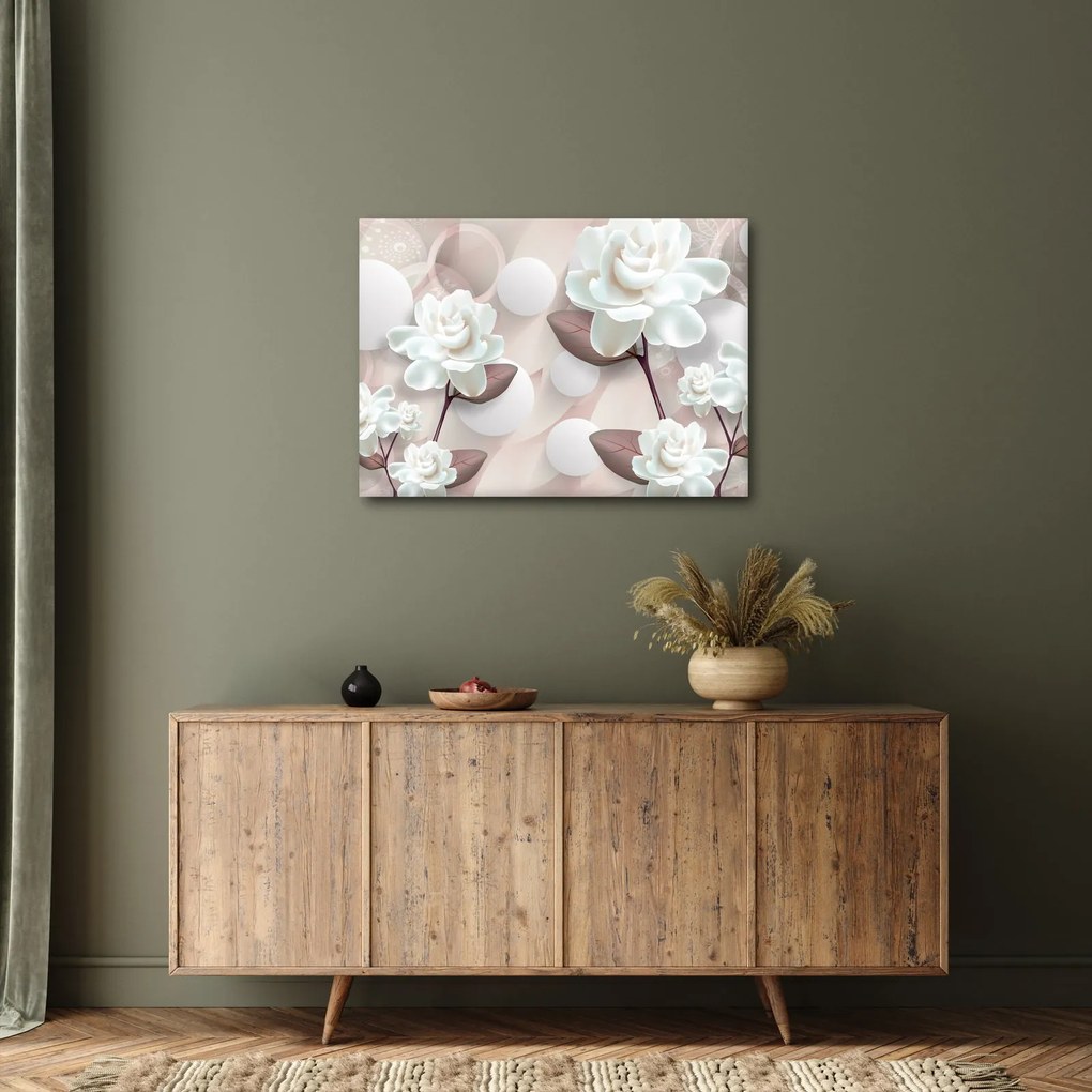 Tablou - Flori de trandafir (70x50 cm)