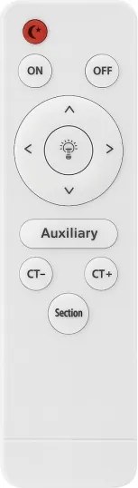 Plafonieră LED dimabilă HEX LED/72W/230V 3000-6000K Ø 50 cm albă + telecomandă