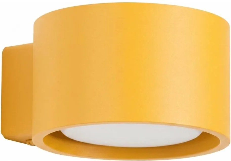 Sollux SL.2473 - Aplică de perete MODO 1xGX53/10W/230V galbenă