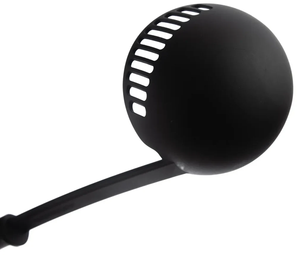 Lingură Orion cu strecurătoare BLACKLINE 30,5 cm,dia. 9 cm