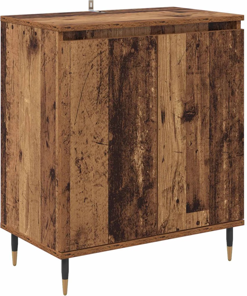 vidaXL Bufet Lemn Vechi 60 x 35 x 70 cm Lemn compozit