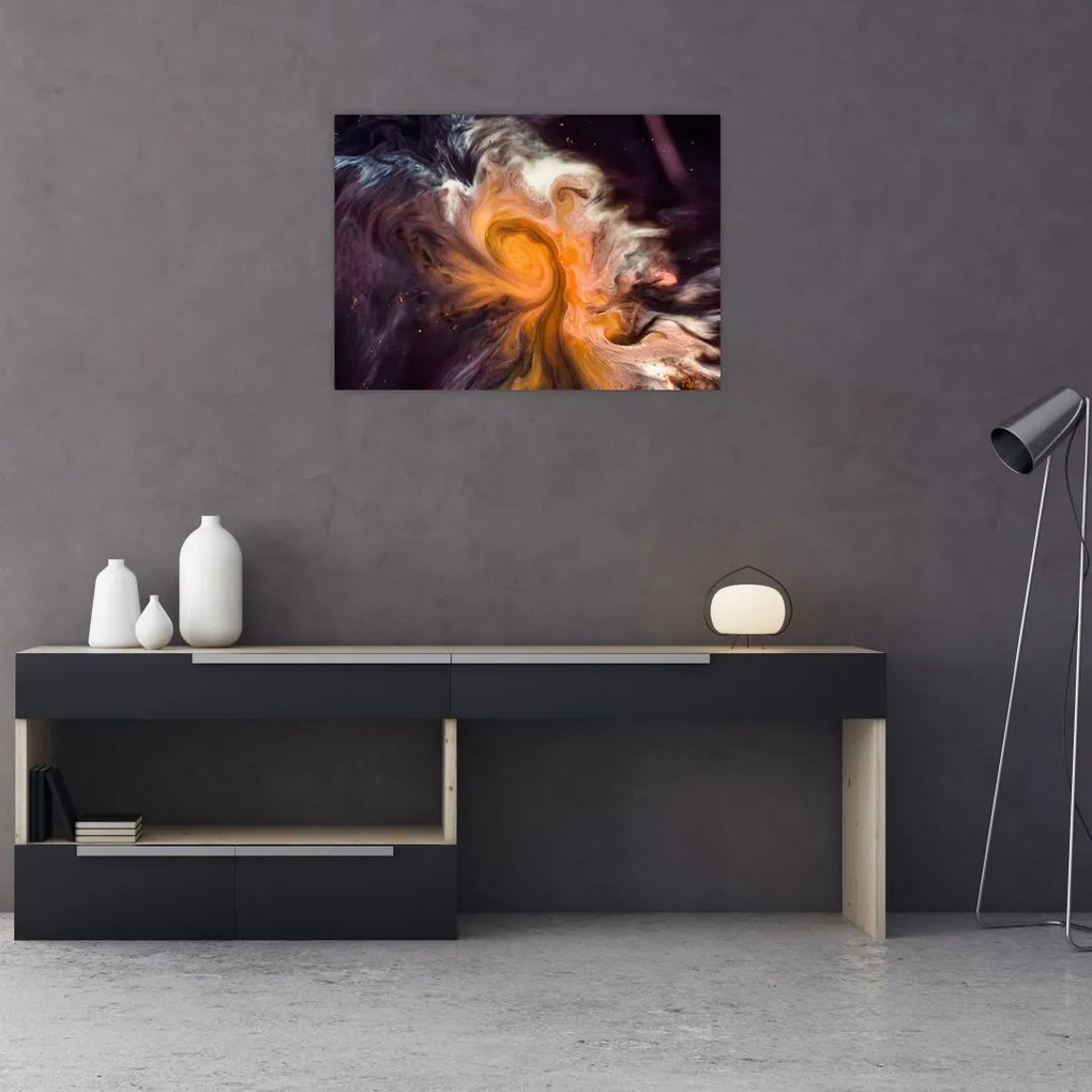 Tablou abstract - universul (70x50 cm)