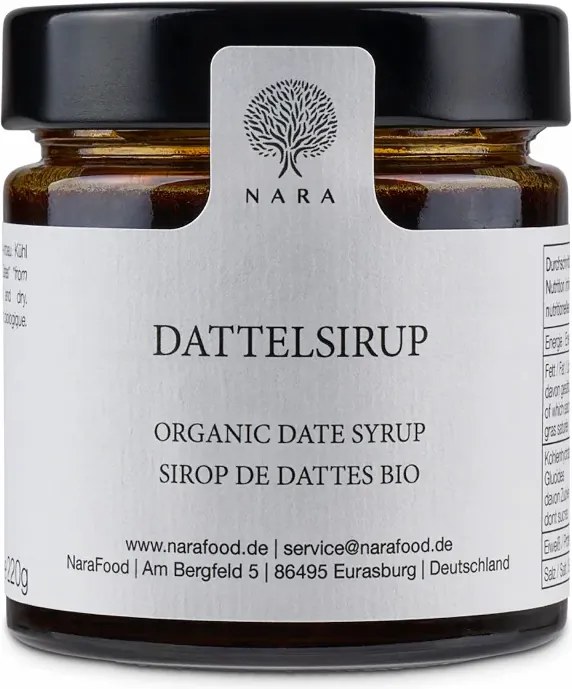 Sirop organic de curmale, 180g