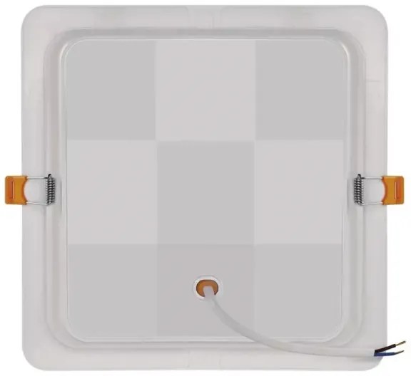 Corp de iluminat LED încastrat LED/24W/230V 22x22 cm alb