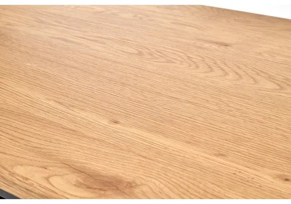 Masă de cafea ARTIGA 45x105 cm negru/bej