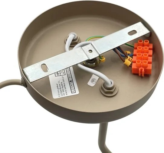 Plafonieră aplicată CHARLIE 2xE27/15W/230V bej