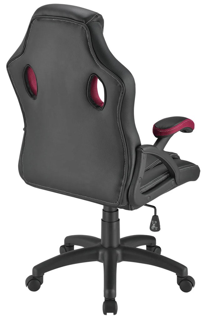 Scaun ergonomic de birou "Montreal" burgundy