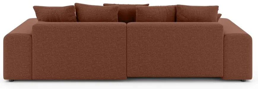 Colțar cărămiziu extensibil/cu spațiu de depozitare (cu colț variabil) Luma – Ropez