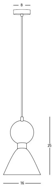 Pendul design decorativ modern Ember I