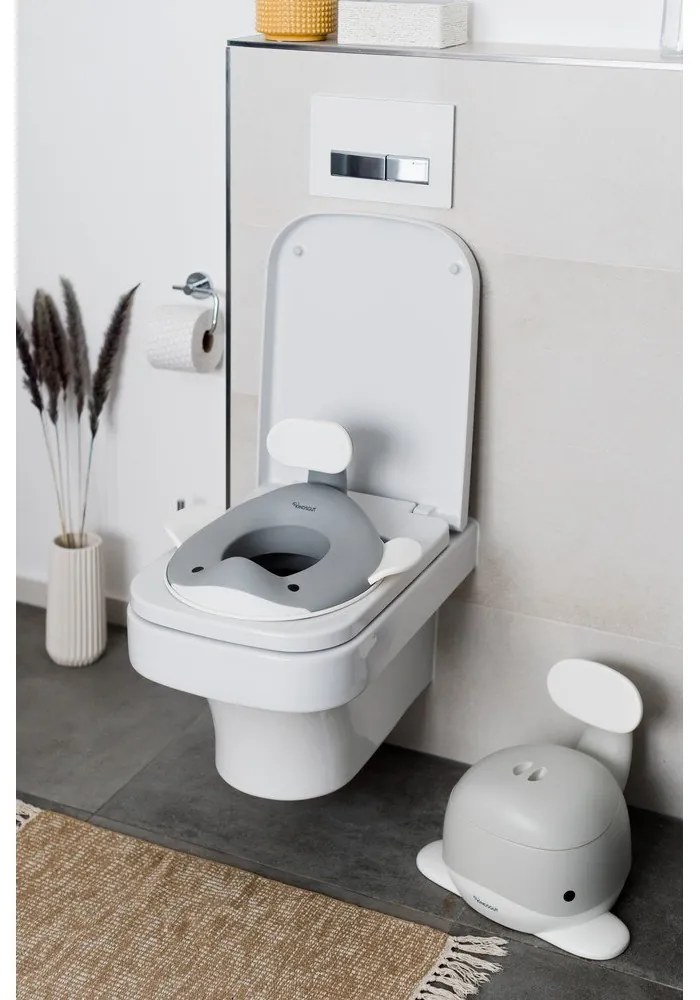 Reductor WC pentru copii gri închis Dark grey – Kindsgut