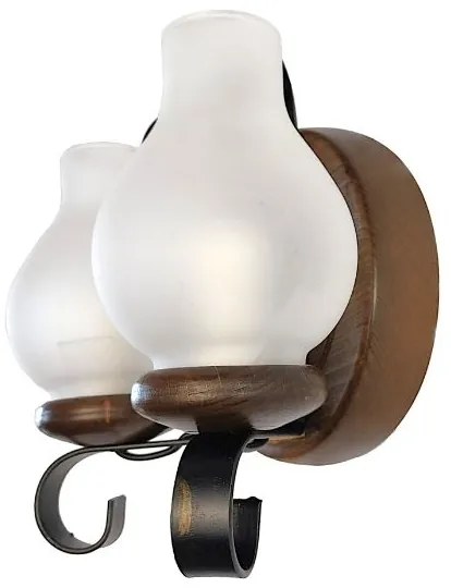 Aplică Brilagi ROATA APLICA 2xE14/40W/230V fag/nuc