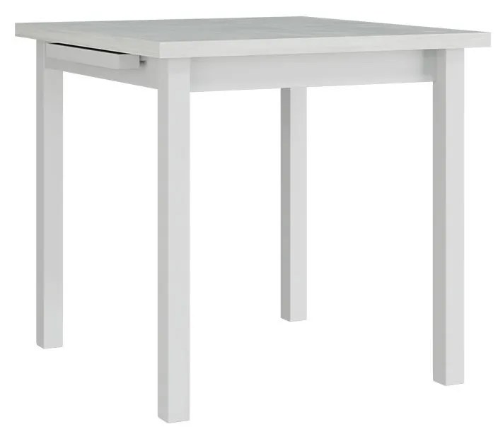 Masă extensibilă Ewan 80 x 80+110 VII (Alb L). Promo -17%. 1058492
