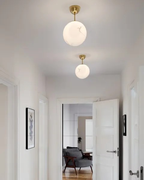 ByRydens BELLAGIO 4202560-5000 - lustră aplicată 1xE27/8W/230V