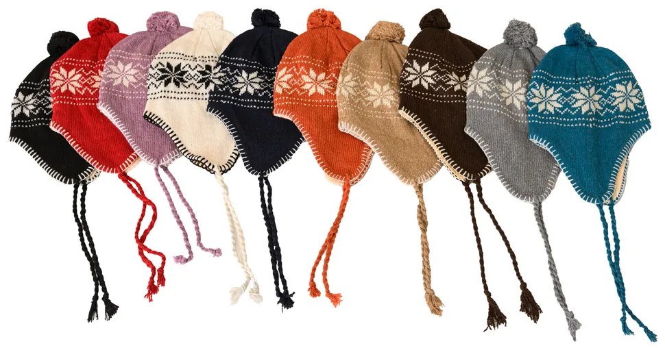 Căciulă de iarnă cu urechi NORVEGIAN - diverse culori Culoare: Maro