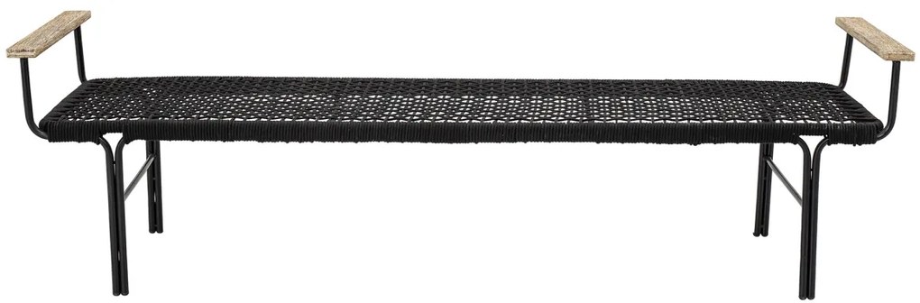 Banca neagra, din metal, Mundo