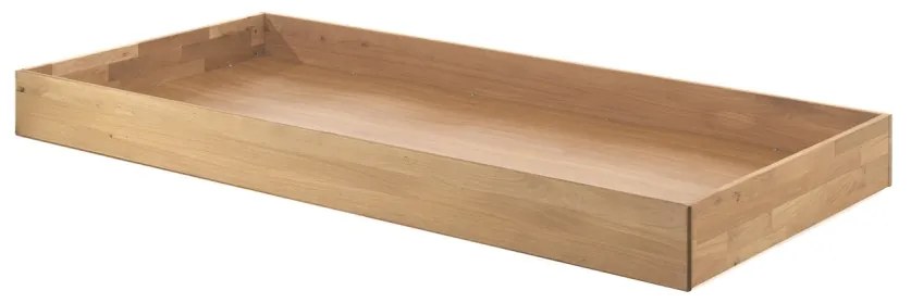Set FORREST OAK format dintr-un Pat copii Vipack (90 x 200 cm), un sertar și un set de textile.