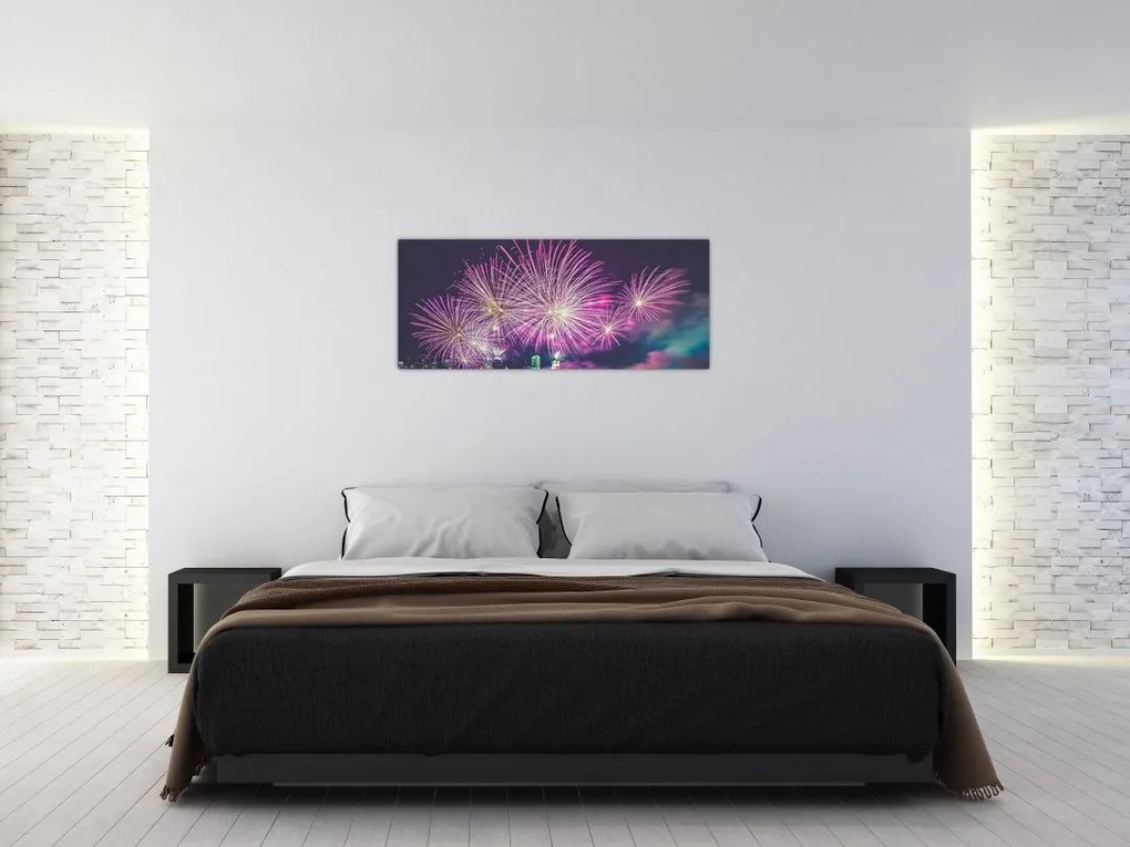 Tablou cu artificii (120x50 cm)