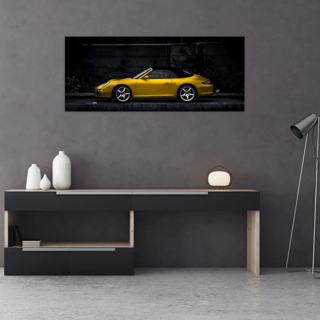 Tablou - Mașină sportivă (120x50 cm)