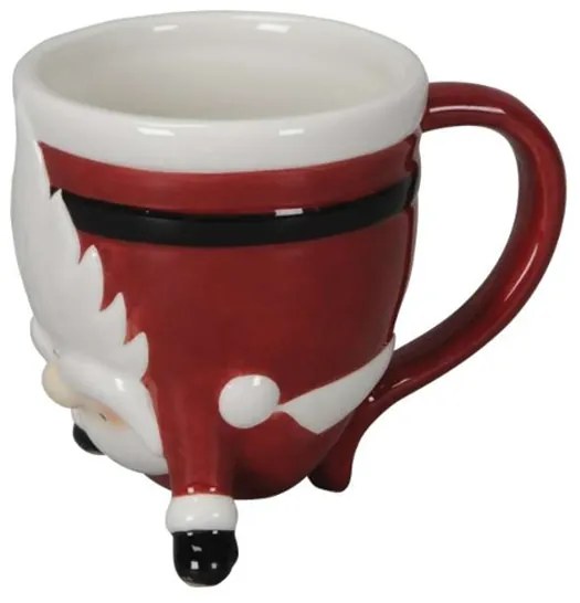 Cana Santa din ceramica rosie 11 cm