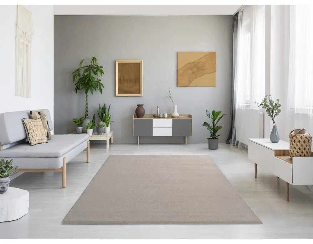 Covor gri/bej 160x230 cm – Universal