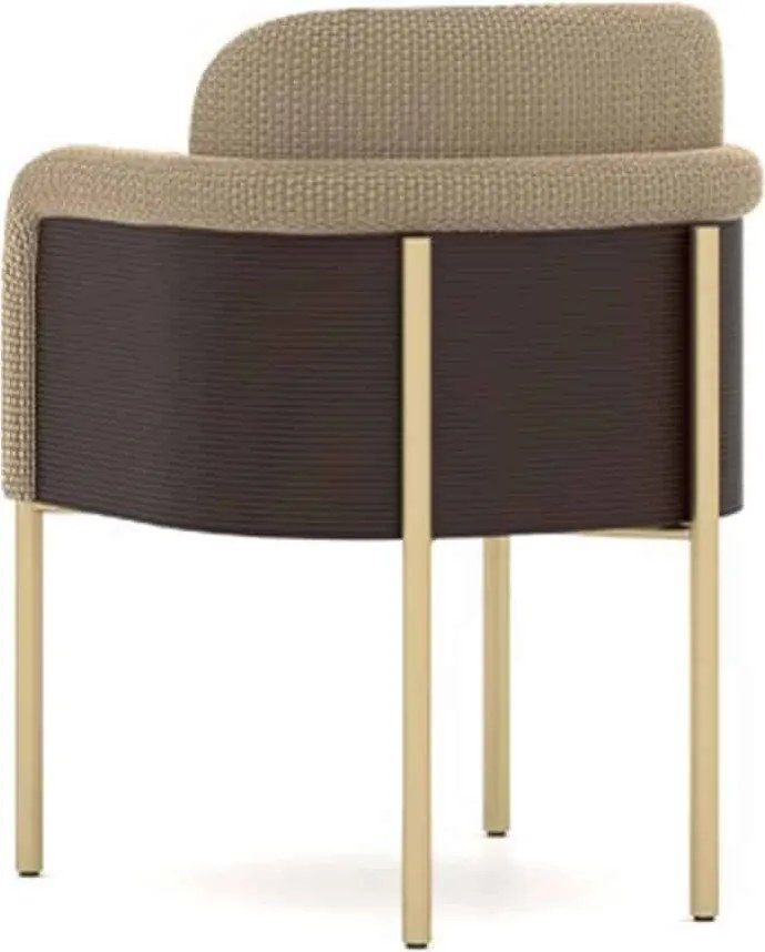 Scaun lemn masiv Dining Marquesa, 58 × 80 × 60 cm