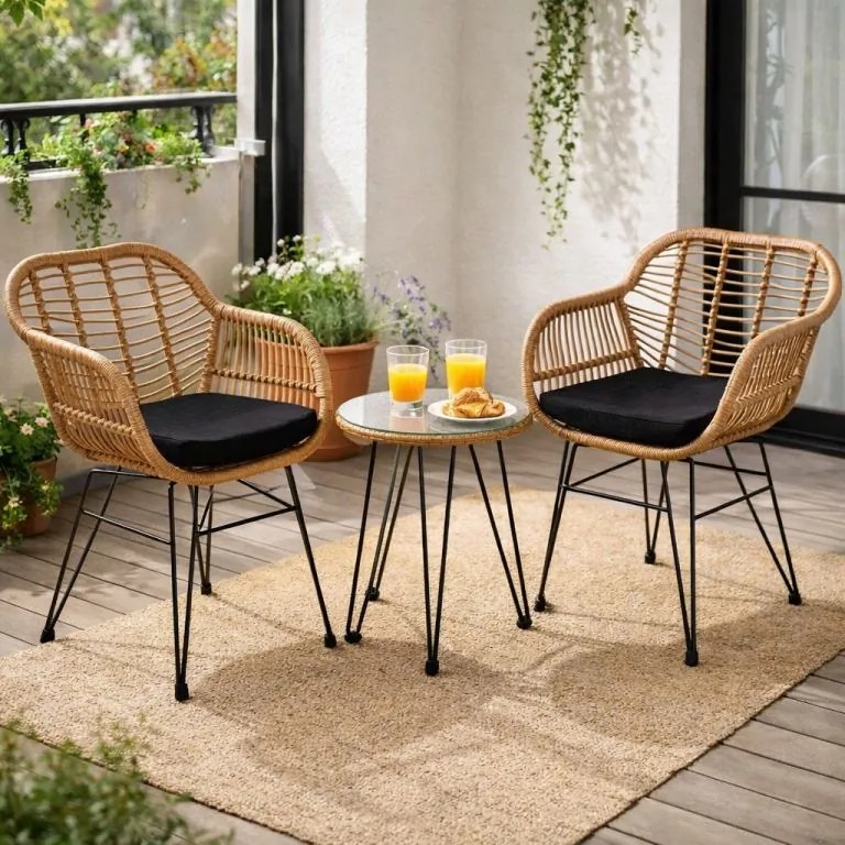 Set de grădină STILISTA - scaun + masă