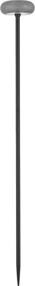 Corp iluminat exterior decorativ cu tarus CAMI H-80cm, ciment negru