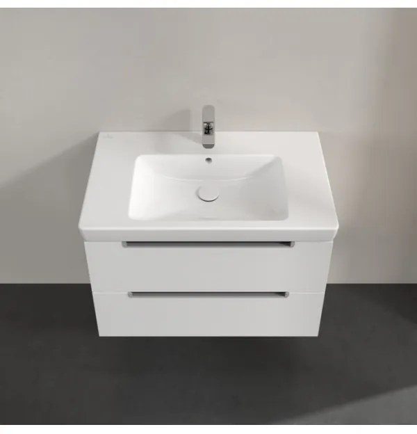 Dulap baza suspendat, Villeroy&amp;Boch Subway 2.0, 78.7x44.9x52cm, alb lucios, A69600DH