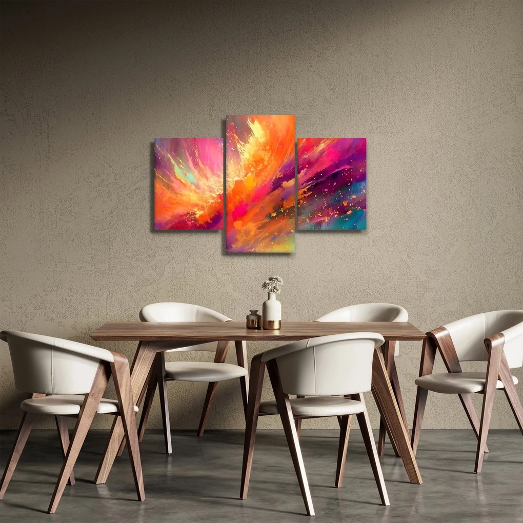 Tablou - Abstractizare dinamică (90x60 cm)