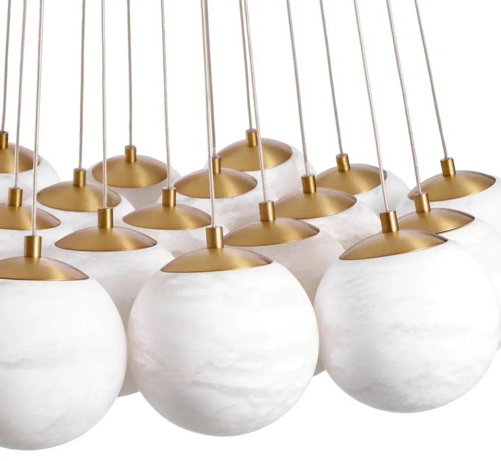 Lustra cu 19 pendule design modern LUX Sphinx L