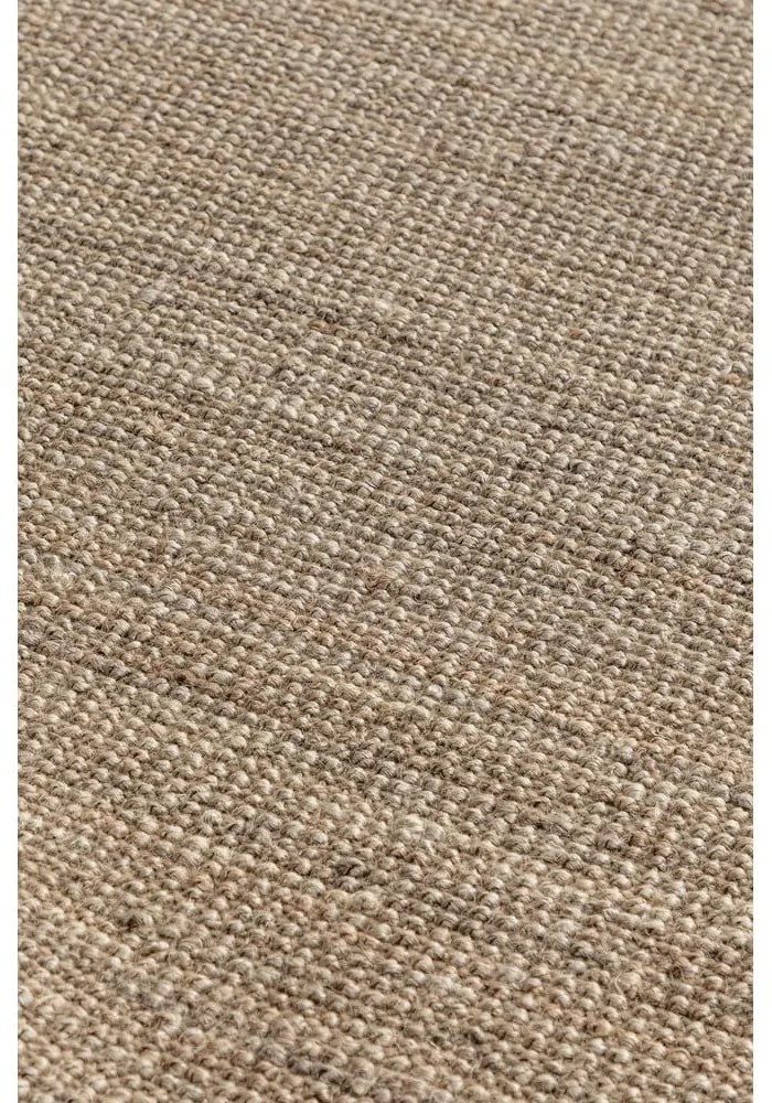 Covor taupe din iută 60x90 cm Bouclé – Hanse Home