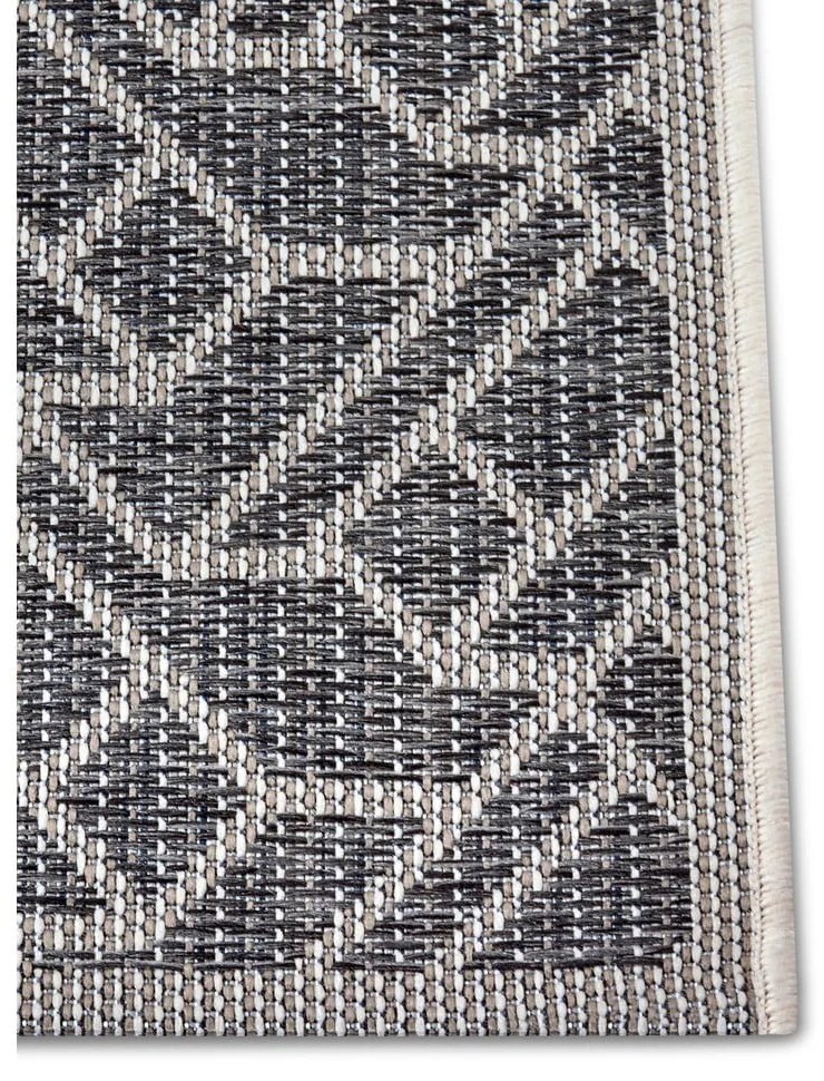 Covor de exterior gri închis 76x150 cm Clyde Eru – Hanse Home