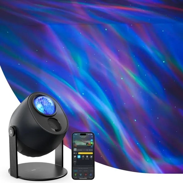 Proiector Govee LED RGBW Galaxy Light Projector Pro Wi-Fi Matter