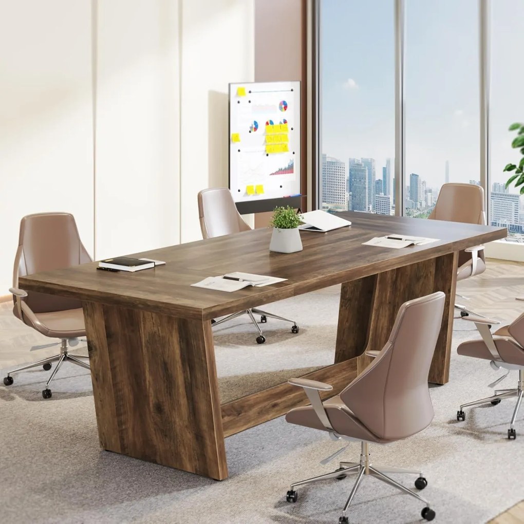 BIM1 - Masa de Birou 180 cm, office, sala conferinta, stil industrial - Maro