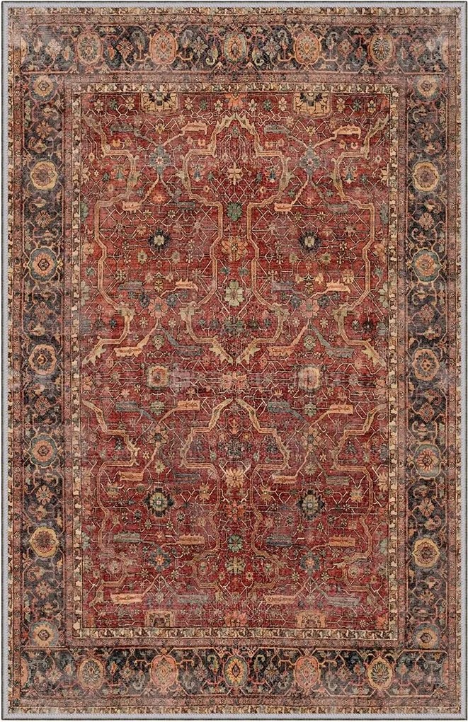 Covor, Eexfab449, 80x200 cm, Multicolor