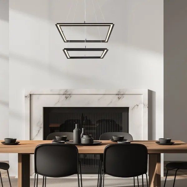 Lustră LED pe cablu Rabalux 72243 SIDONA 2xLED/24W/230V 3000K