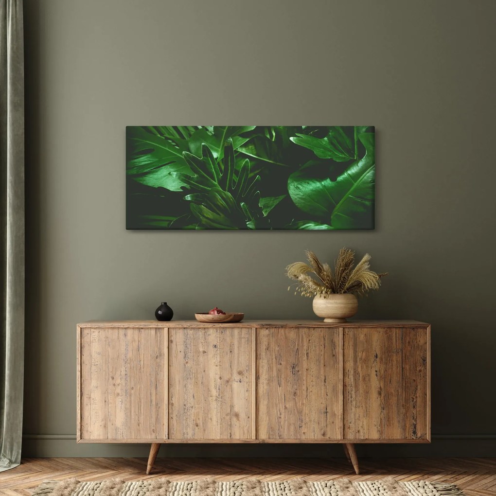 Tablou - Frunze de palmier (120x50 cm)
