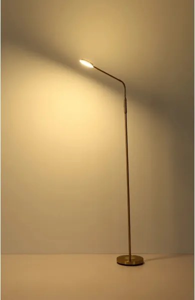 Globo 58504SM - Lampă de podea tactilă LED dimabilă SILVIO LED/6,5W/230V alamă